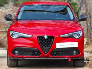 Alfa Romeo Stelvio Front Spoiler - Carbon Fiber - Stile Italia 